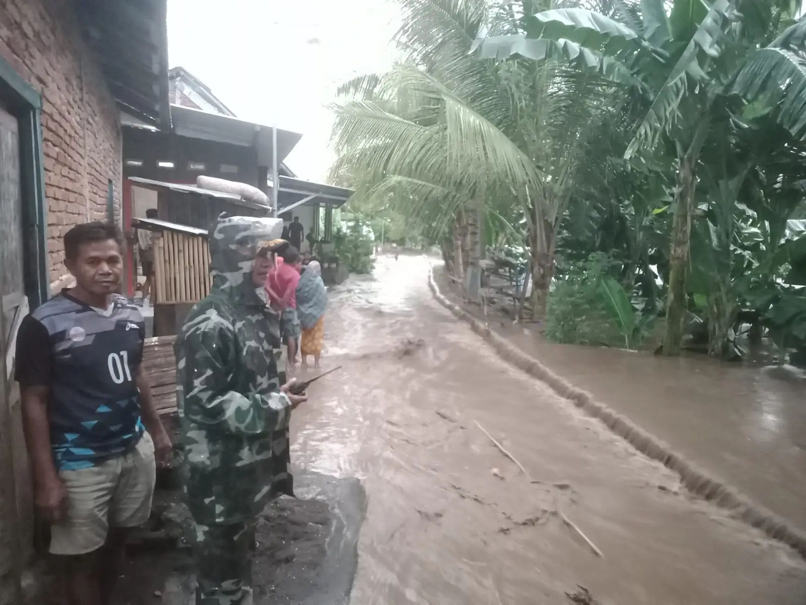 Banjir Menerjang Kabupaten Dompu, Sebanyak 3.766 KK Terdampak